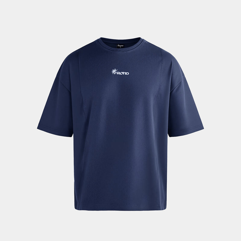Rooted Oversized Tee | Midnight Navy