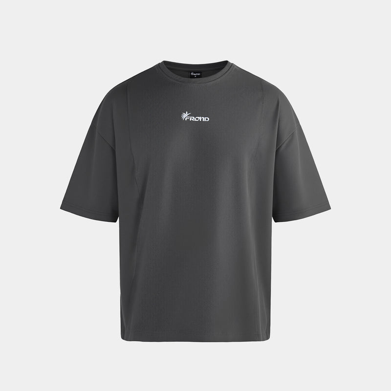 Rooted Oversized Tee | Graphite Gray