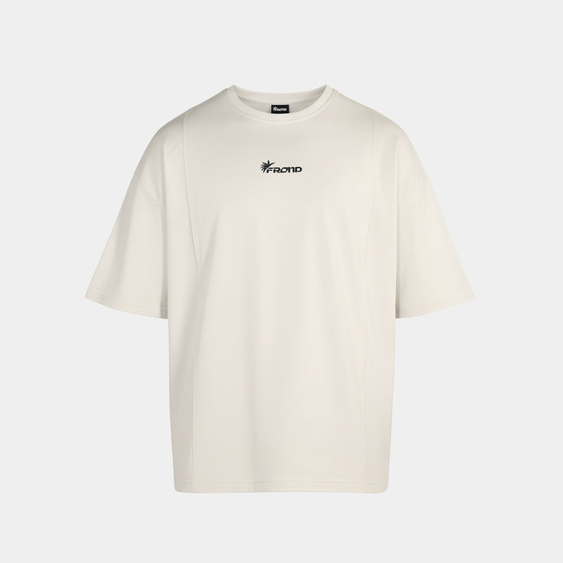 Rooted Oversized Tee | Cream Off-White