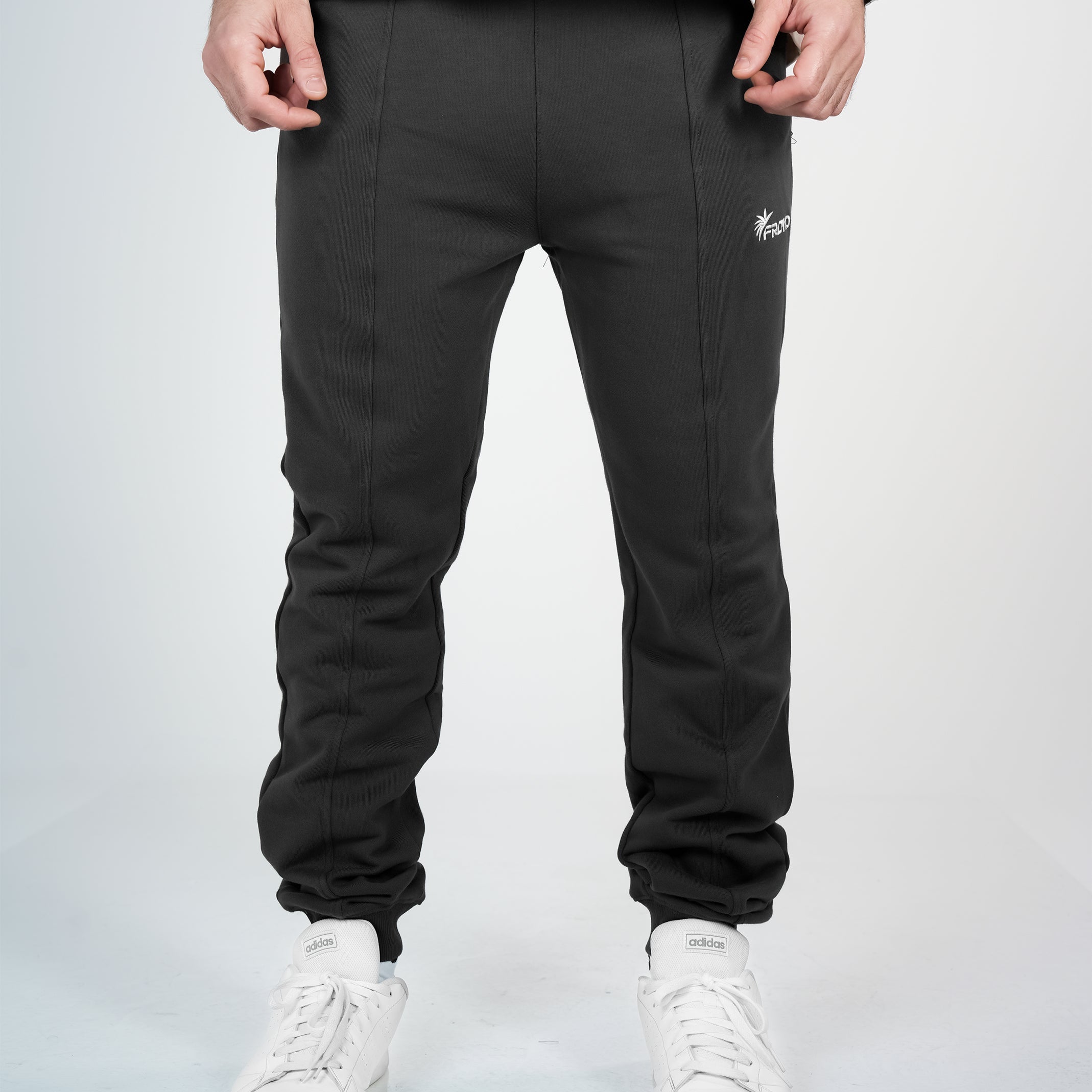 Rooted Sweat Pant | Shadow Black
