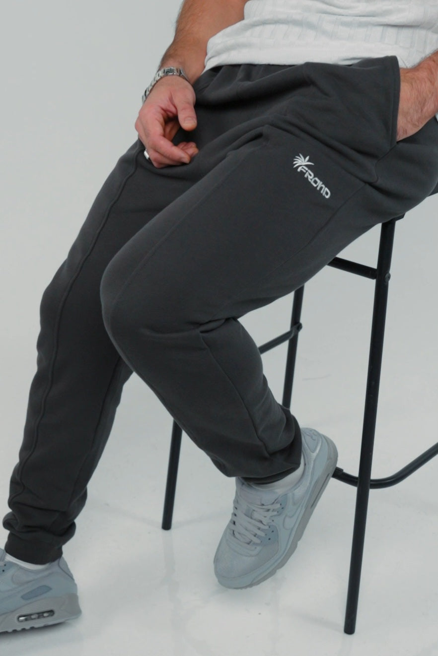 Rooted Sweat Pant | Shadow Black